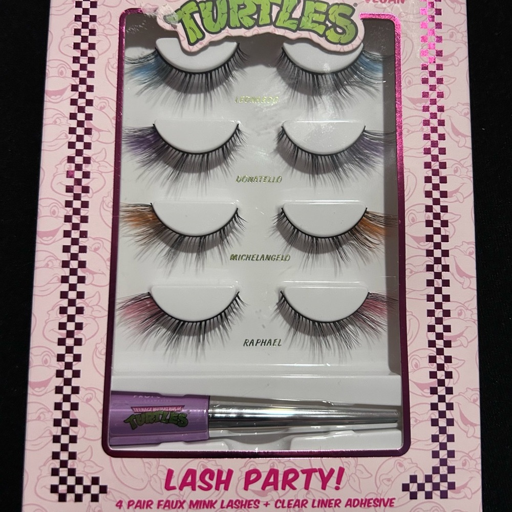 Teenage Mutant Ninja Turtles Faux Mink Lashes Set